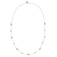 Collana Bronzallure Donna Collana in Bronzo Ametista WSBZ00057B - WSBZ00057B
